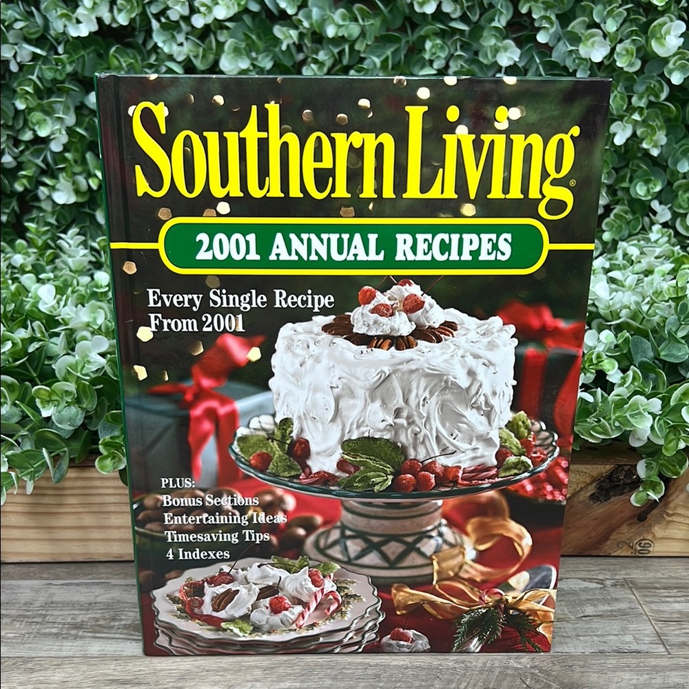 Southern Living 2001 Annual Recipes Hardcover Cookbook